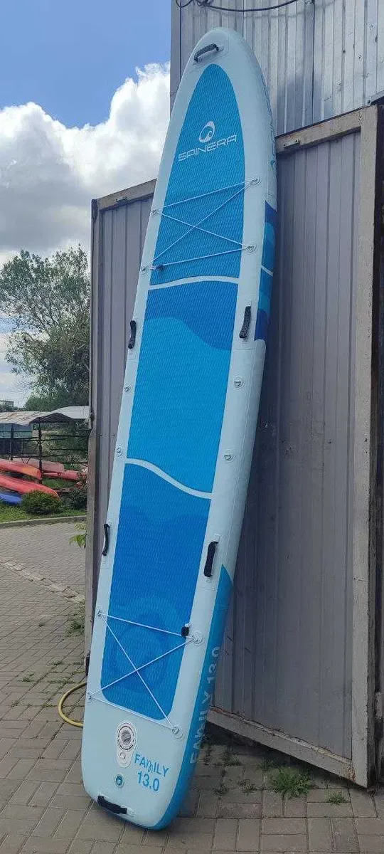 SPINERA 397 см Family 13 SUP дошка ТОП каяк 4метр САП борд board доска SUP дошка 2 шари слоя доска надувна Stand Up Paddle board борд SUB SAP надувная — фото 3