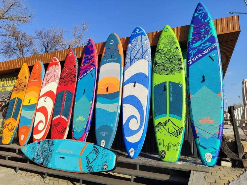 SPINERA 397 см Family 13 SUP дошка ТОП каяк 4метр САП борд board доска SUP дошка 2 шари слоя доска надувна Stand Up Paddle board борд SUB SAP надувная — фото 4