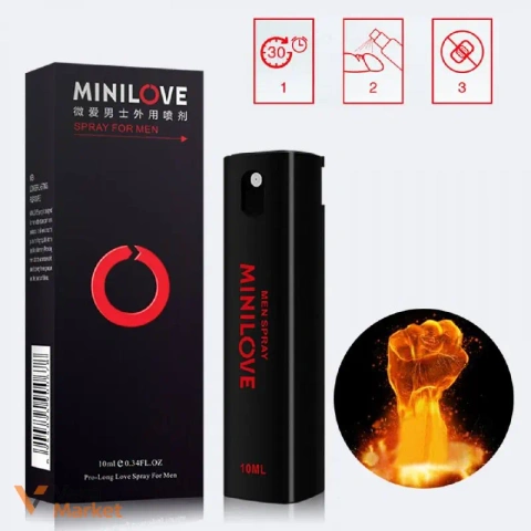 Спрей-пролонгатор MINILOVE для чоловіків, 10 мл