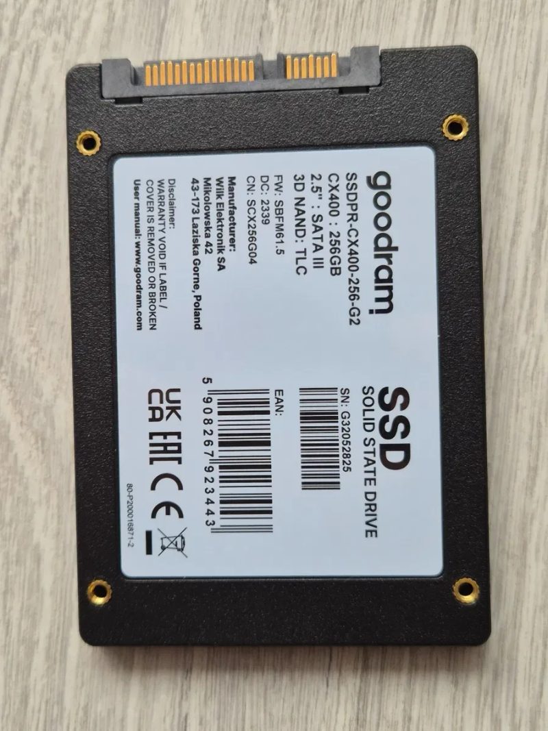SSD диск 240GB GOODRAM CX400 Gen.2 (SATA3 \ 2.5"). Trade-IN — фото 2