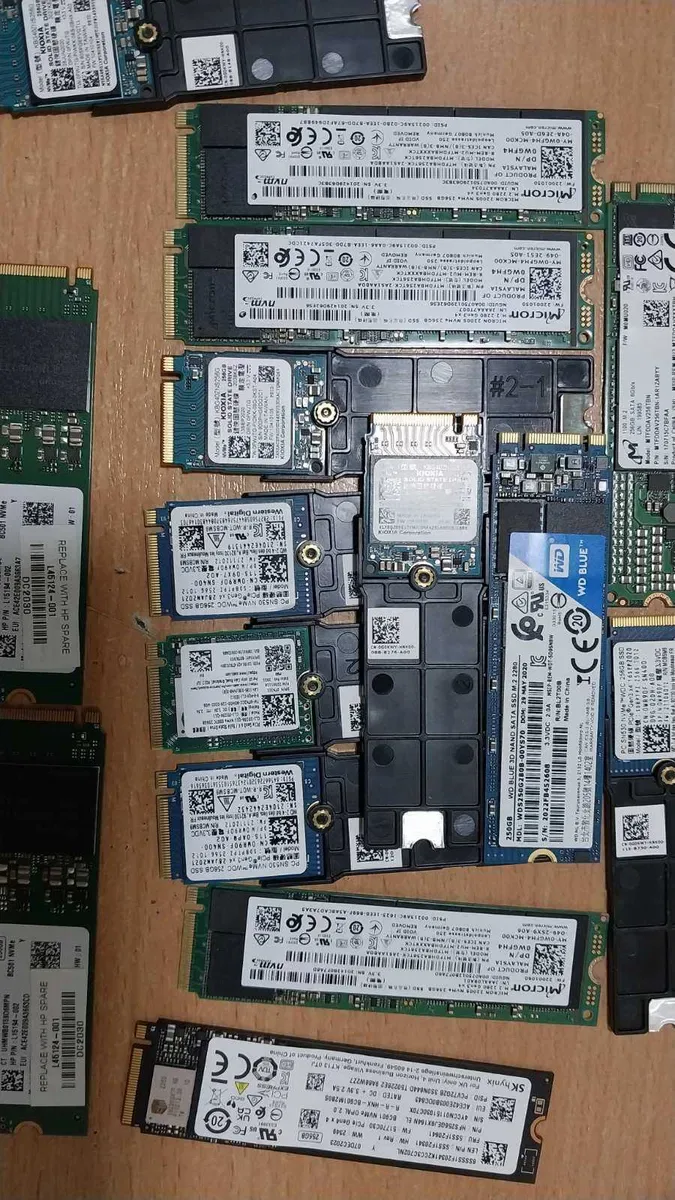 SSD для компьютера и ноутбука 128Gb 256Gb 512Gb 2,5" M2 — фото 2