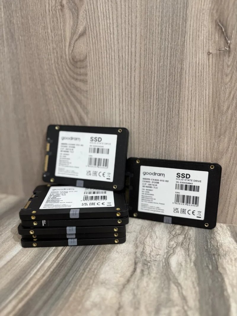 SSD Goodram CX400 512GB SATA III 2.5” — б/у, накопичувач для ПК і ноутбука — фото 2
