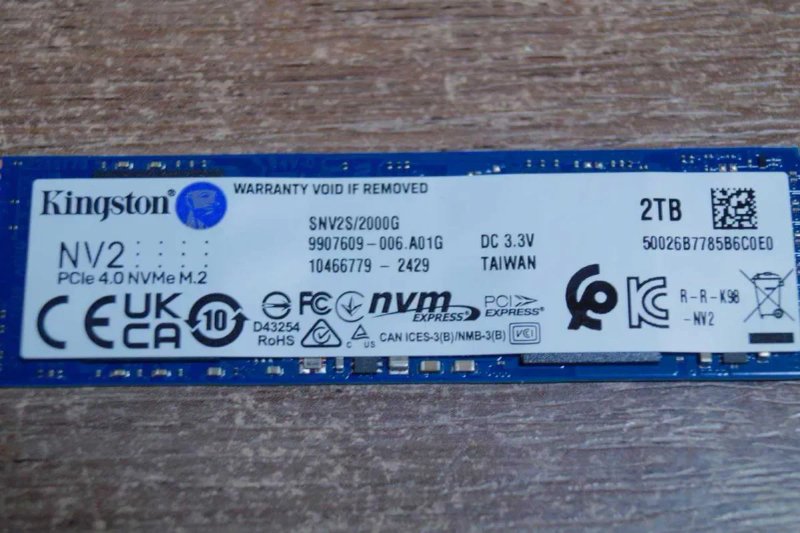 SSD накопичувач Kingston NV2 2 TB (SNV2S/2000G) TVOYO — фото 5