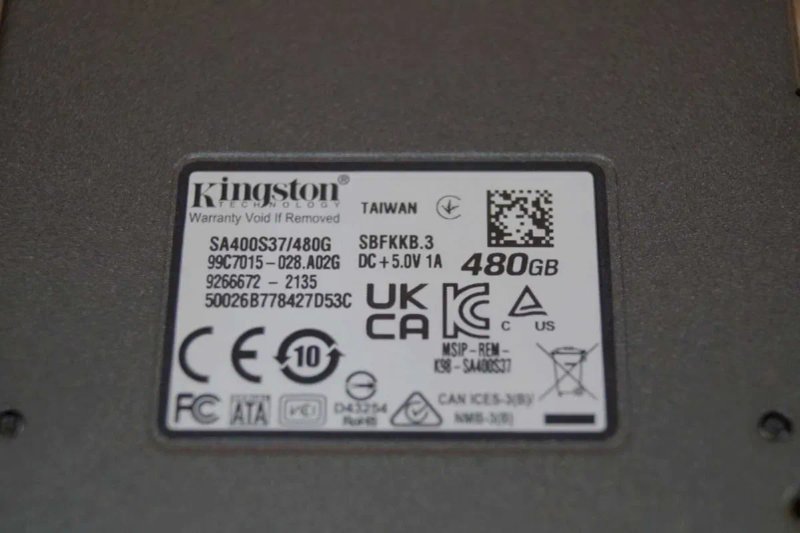 SSD накопичувач KINGSTON (SA400S37480G) 480 GB TVOYO — фото 3
