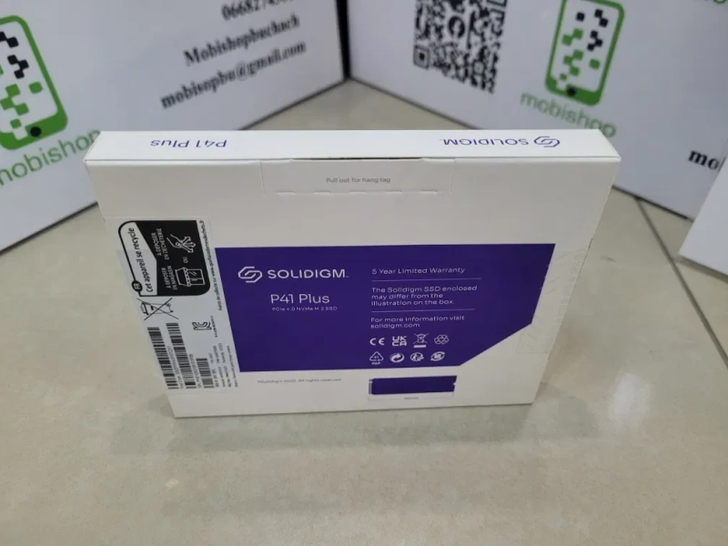 SSD Накопичувач M2 2280 NVMe PCI-E 3.0/4.0 Intel/Solidigm 1TB NEW — фото 2