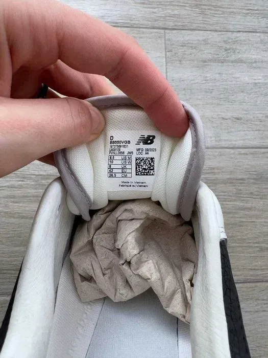 США! Чоловічі кросівки New Balance 550 BB550VGB Оригінал! 42-44p — фото 7