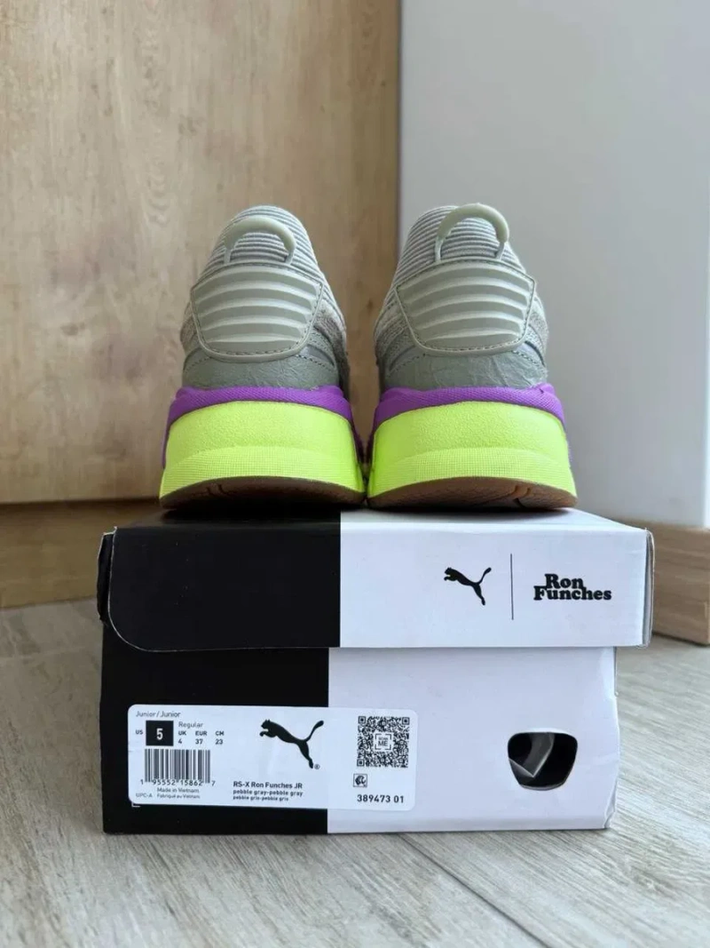 США! Осінні жіночі кросівки Puma RS-X Ron Funches 389473-01 Оригінал! 37-38.5р — фото 8