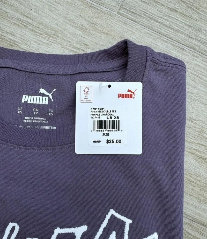 США! Жіночі футболки Puma Оригінал! 100% Котон! Акція! XS,S,M,L — фото 4