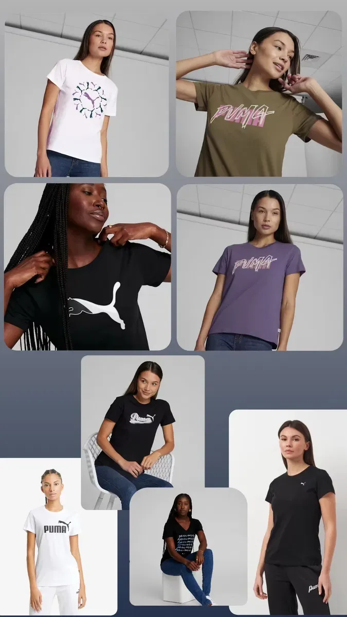 США! Жіночі футболки Puma Оригінал! 100% Котон! Акція! XS,S,M,L — фото 5