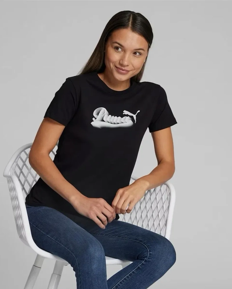 США! Жіночі футболки Puma Оригінал! 100% Котон! Акція! XS,S,M,L — фото 8