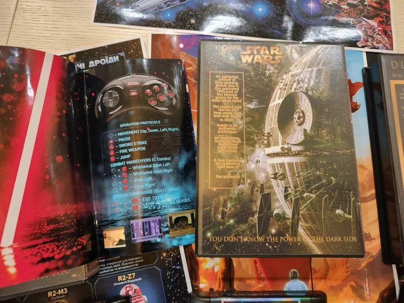 Star Wars (Prototype) + Holiday/Dune 2 Sega Mega Drive/Genesis Panorama Box Set — фото 6