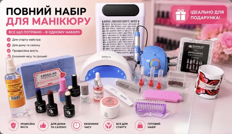 Стартовий набір для майстрів манікюру/педикюру — фото 2