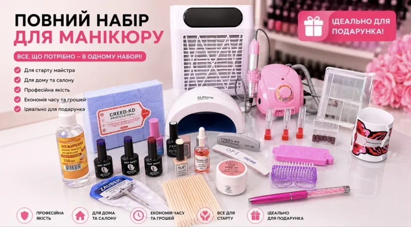 Стартовий набір для майстрів манікюру/педикюру — фото 3
