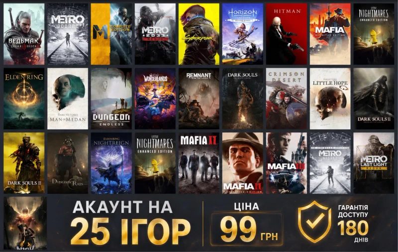 Steam PC Cyberpunk 2077, The Blood of Dawnwalker,STALKER 2, The Witcher 3, Crimson Desert, Elden Ring, Hogwards Legacy, 007 First Light та інші! — фото 2