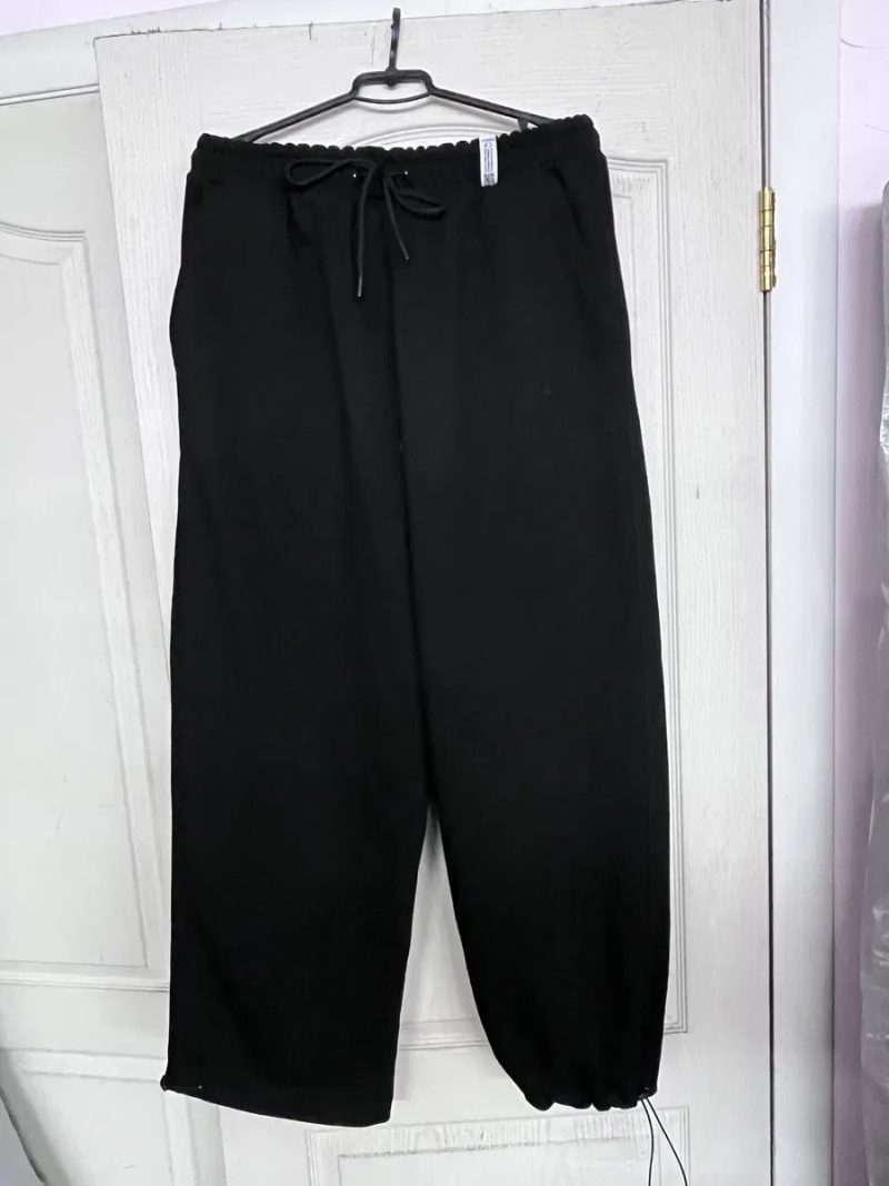 Стильні чоловічі штани оверсайз у сучасному стилі Широкі Штани Relaxed Pants  Чоловічі Спортивні Брюки Джогери Широкие Мужские Спортивные Штаны — фото 2