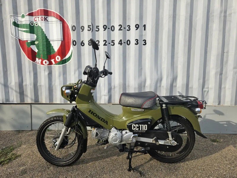 СТОКМОТО Honda Cross cub 110 2021р/в без пробігу по Україні.Хонда крос каб 110кубів  тільки з контейнера HONDA CROSS CUB 110 Доставка stokmoto — фото 2