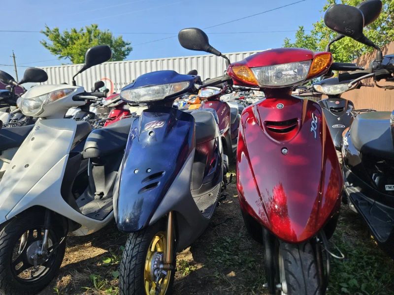 СТОКМОТО:Великий вибір скутерів з Японії:Ямаха джог 36 Yamaha Jog стокмото мопед скутер без пробігу jog39 ямаха 36 ДОСТАВКА.Відправка  по Україні. — фото 2
