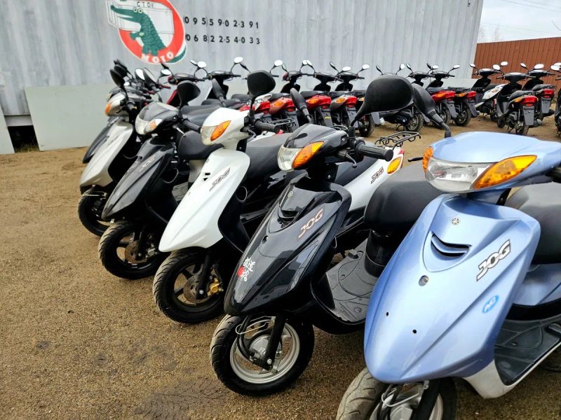 СТОКМОТО:Великий вибір скутерів з Японії:Ямаха джог 36 Yamaha Jog стокмото мопед скутер без пробігу jog39 ямаха 36 ДОСТАВКА.Відправка  по Україні. — фото 4