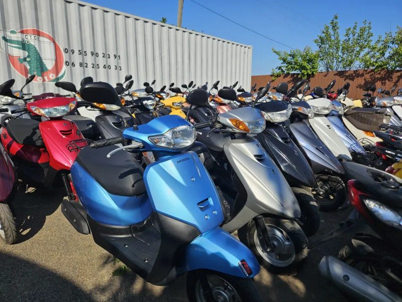 СТОКМОТО Ямаха джог 36  Хонда дио Японський мопед suzuki mollet без пробігу по Україні стокмото скутер 16 стокмото — фото 2