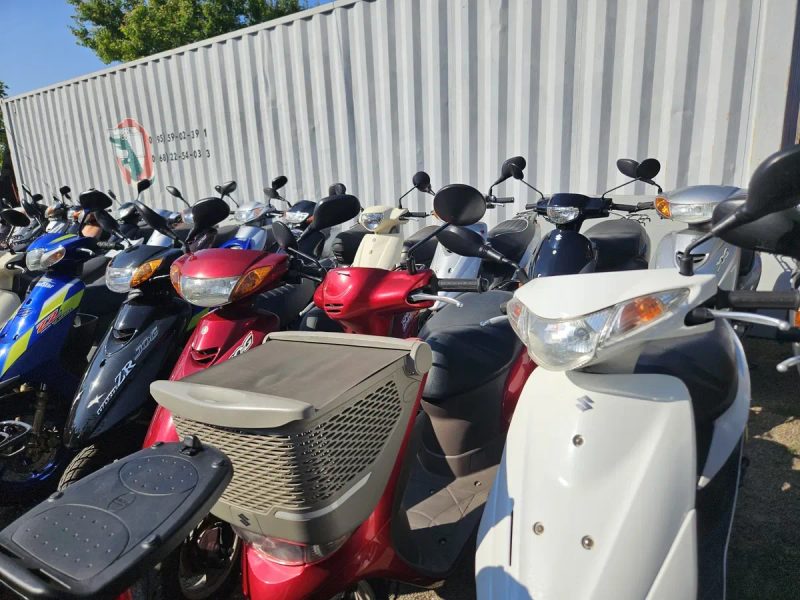 СТОКМОТО Ямаха джог 36  Хонда дио Японський мопед suzuki mollet без пробігу по Україні стокмото скутер 16 стокмото — фото 3