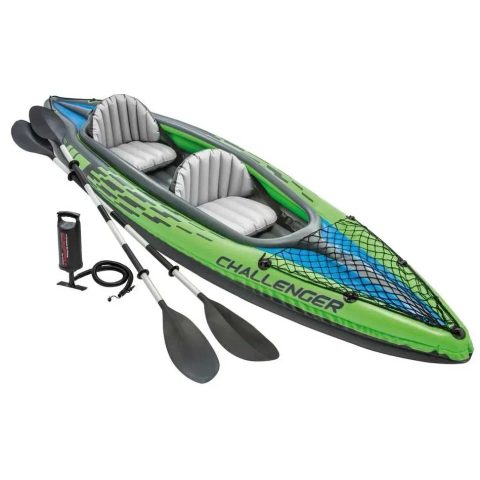 Стоковий Надувний Човен CHALLENGER K2 KAYAK Intex 68306, 351 x 76 x 38 см