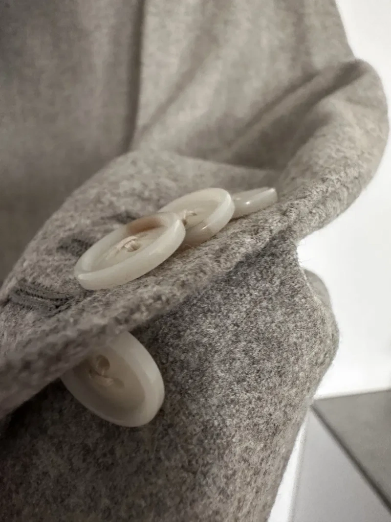 Suitsupply Half Canvass L 52/54  чоловічий піджак блейзер вовна коричневий бежевий — фото 6