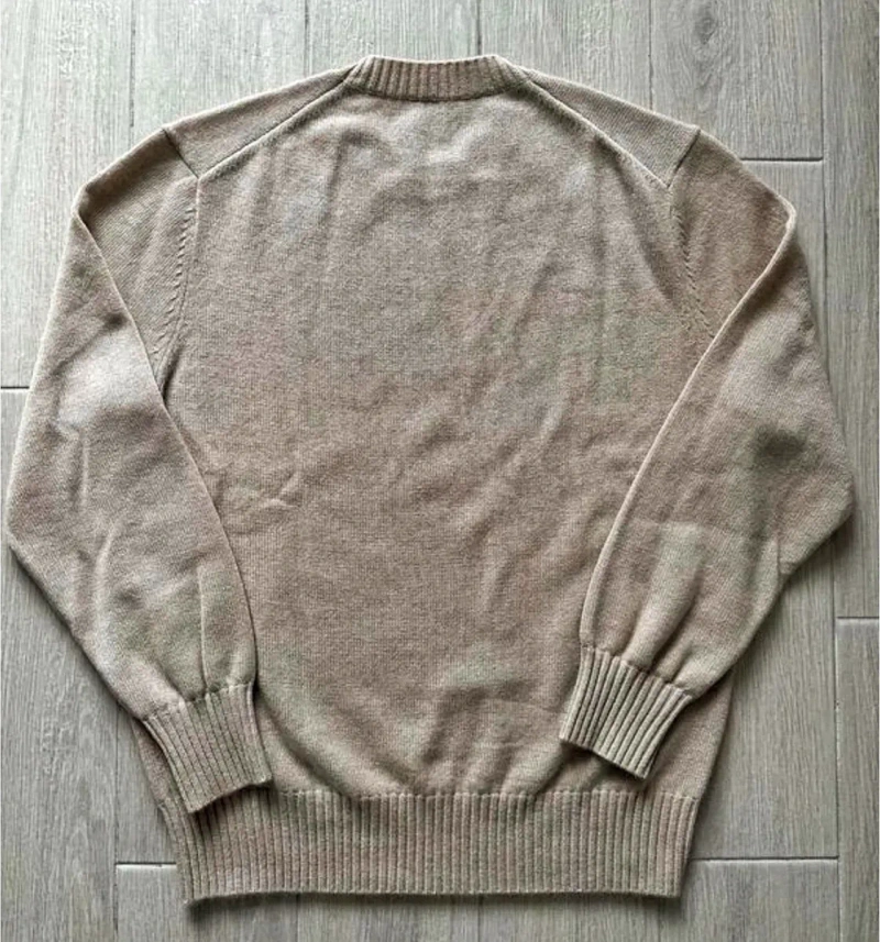 Suitsupply светр чоловічий кашемір бежевий коричневий XL 52 — фото 3