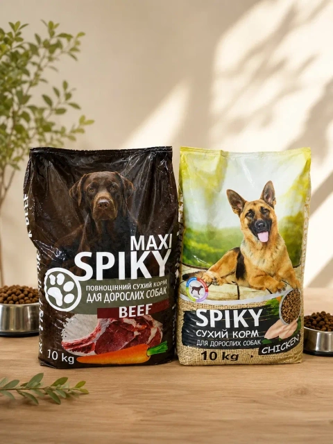 Сухий корм для собак Spiky 10кг