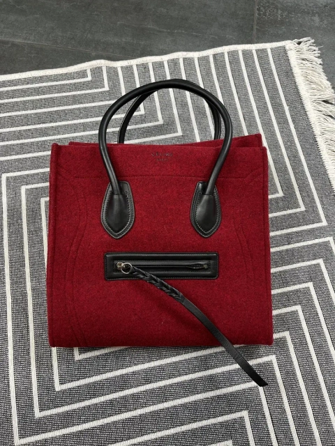 Сумка Celine Phantom Luggage Wool Tote