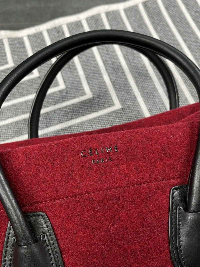 Сумка Celine Phantom Luggage Wool Tote — фото 2