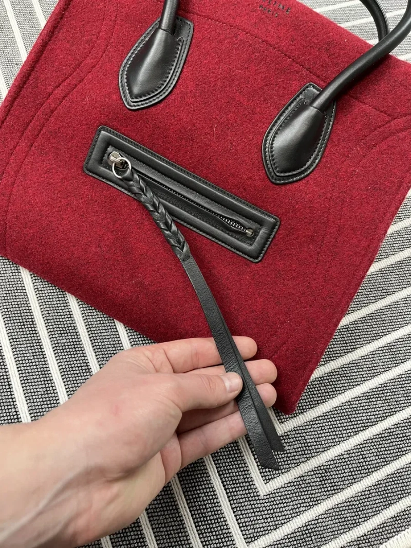 Сумка Celine Phantom Luggage Wool Tote — фото 5
