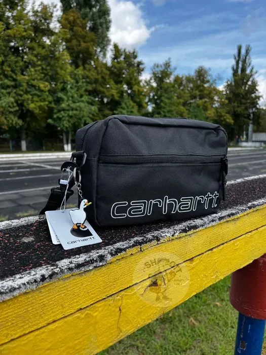 Сумка через плече CARHARTT | месенджер КАРХАРТТ | довга | — фото 6