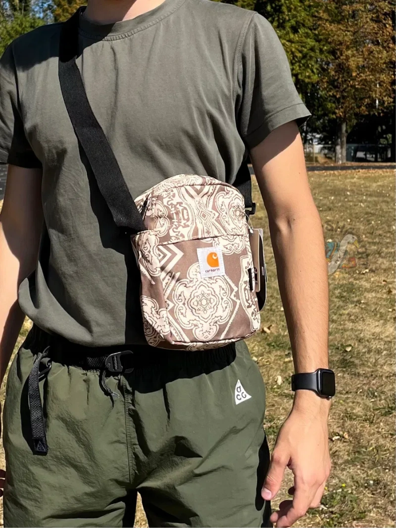 Сумка через плече CARHARTT з циганськими узорами | месенджер КАРХАРТТ — фото 2