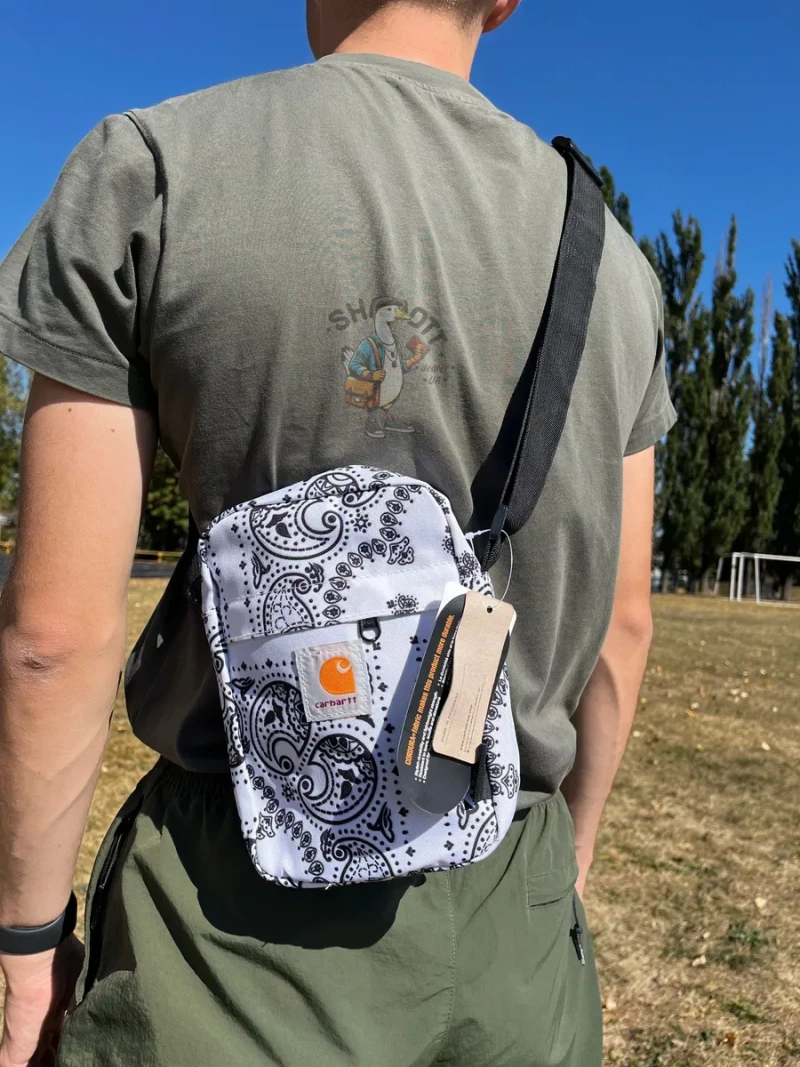 Сумка через плече CARHARTT з циганськими узорами | месенджер КАРХАРТТ — фото 6