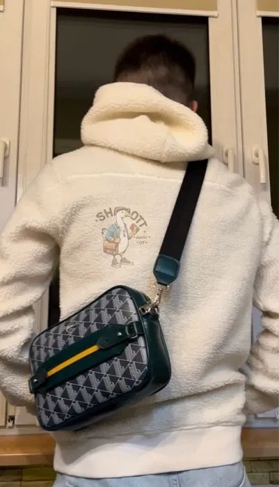 Сумка через плече LACOSTE | месенджер lacoste | барсетка лакоста — фото 8