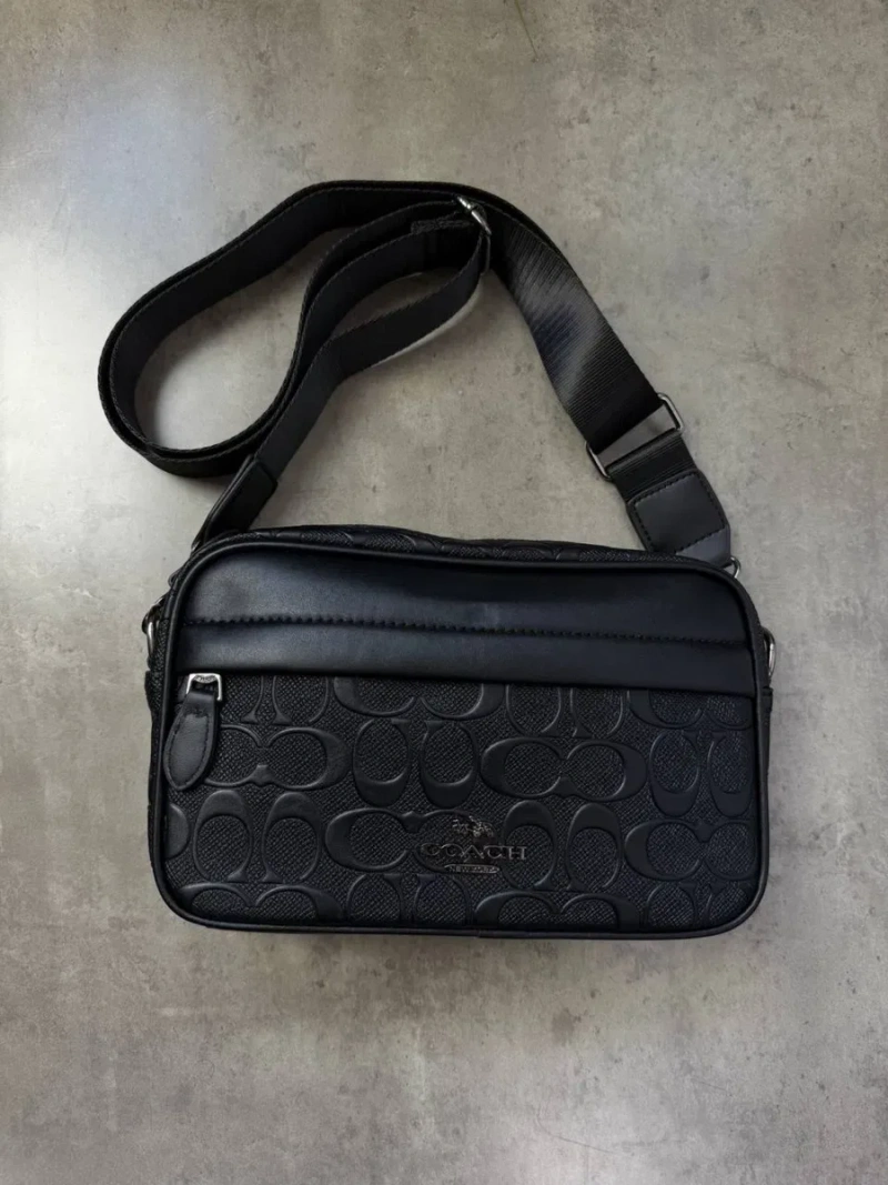 Сумка COACH настоящая кожа — фото 3