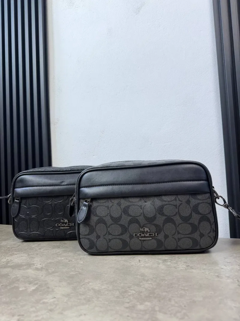 Сумка COACH настоящая кожа — фото 5