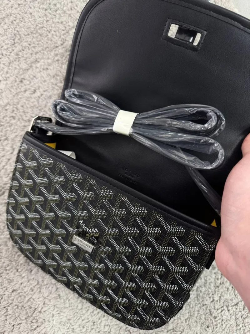 Сумка Goyard / месенджер гоярд/ гаярд сумка чорна/ біла/ сіра/ зелена — фото 3