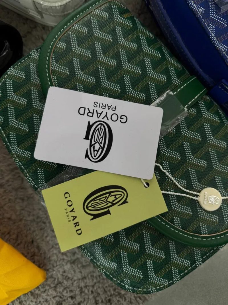 Сумка Goyard / месенджер гоярд/ гаярд сумка чорна/ біла/ сіра/ зелена — фото 5