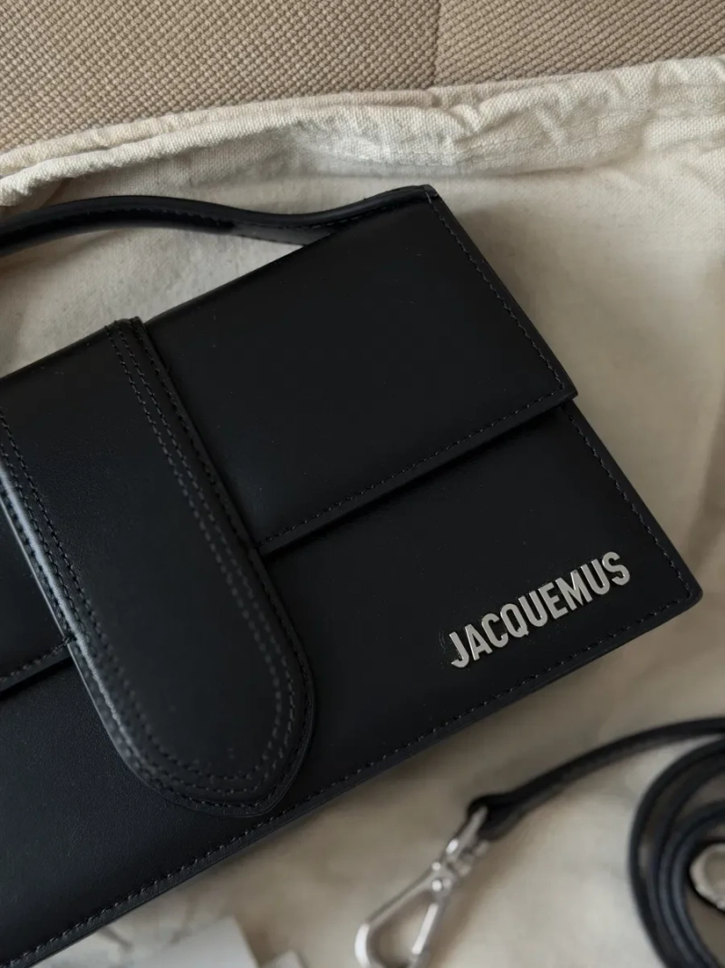 Сумка Jacquemus Le Grand Bambino Black — Оригінал, Нова — фото 3