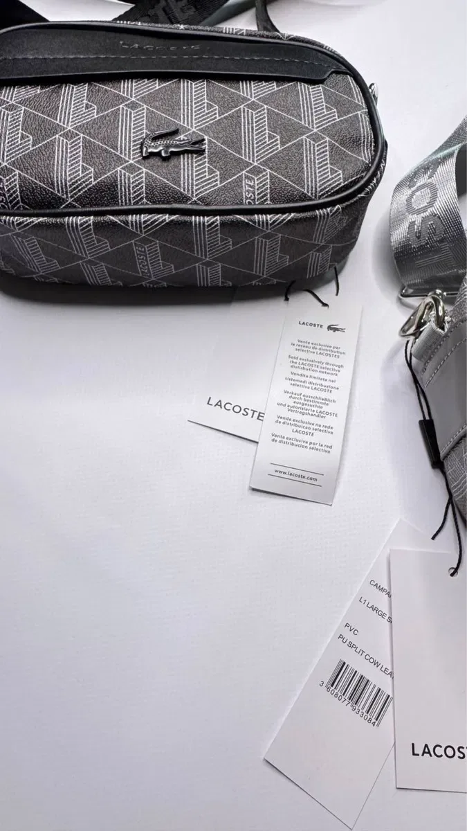 Сумка Lacoste / сумка Лакост / чоловіча сумка / сумка через плече / месенджер Lacoste / сумка месенджер / Lacoste One size — фото 4
