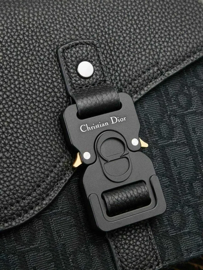 Сумка месенджер Christian Dior Saddle Messenger with Flap Сумка через плече Діор Черная мужская сумка Премиум качество — фото 3