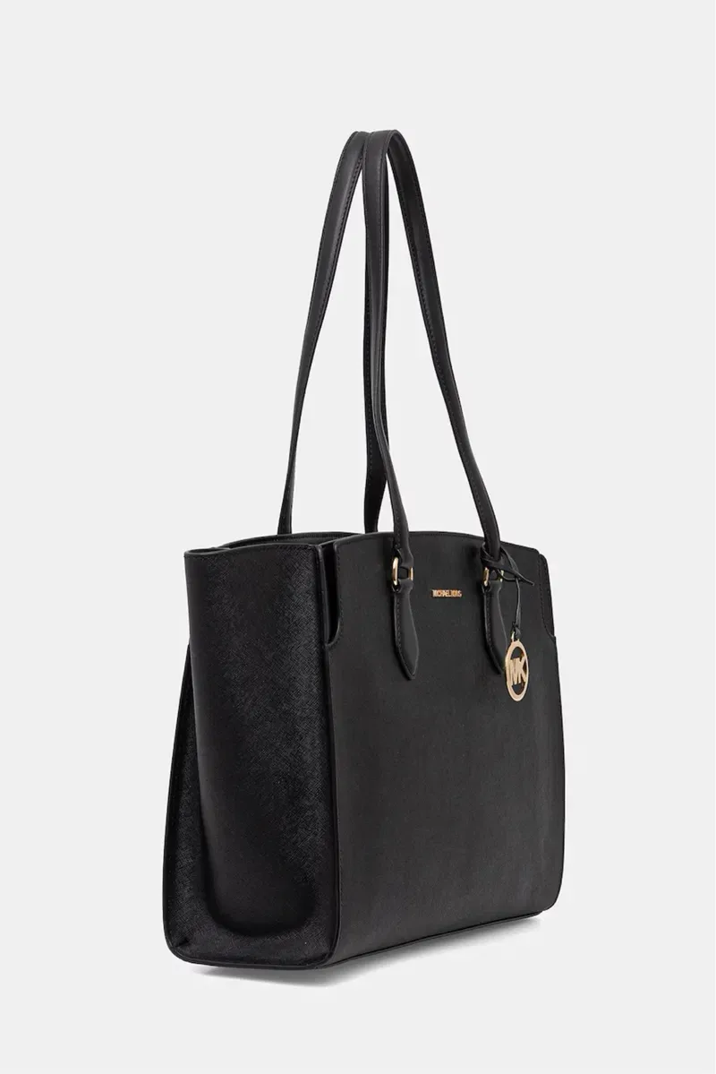 Сумка Michael Kors large Becca logo-charm tote bag — фото 2