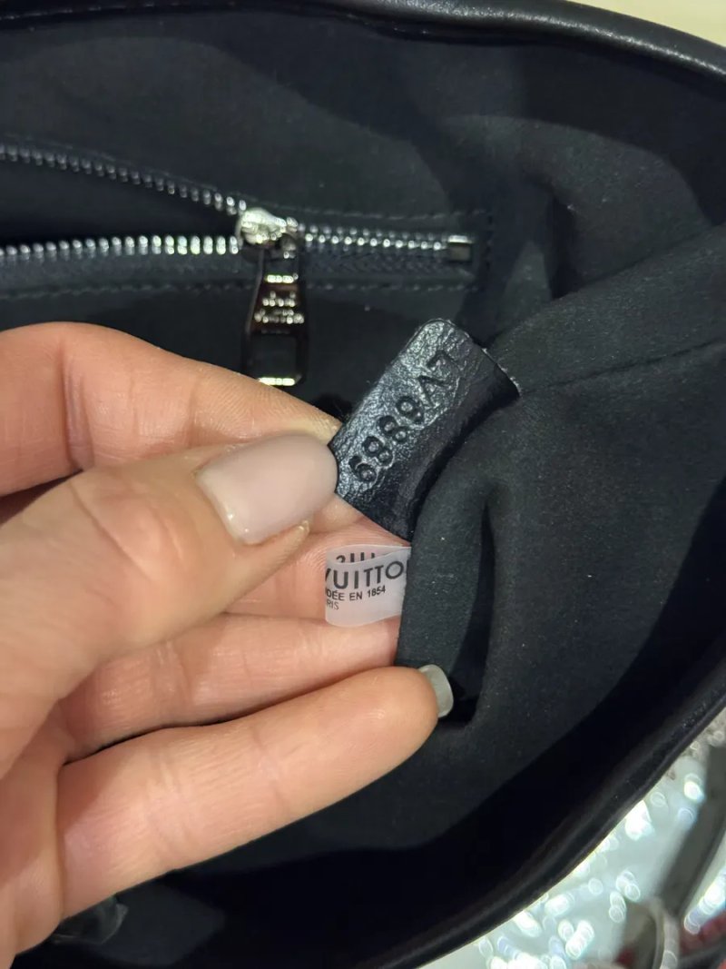Сумка шопер чорна Louis Vuitton Луі Вітон Луї Віттон сумочка Луи Витон Виттон велика — фото 8