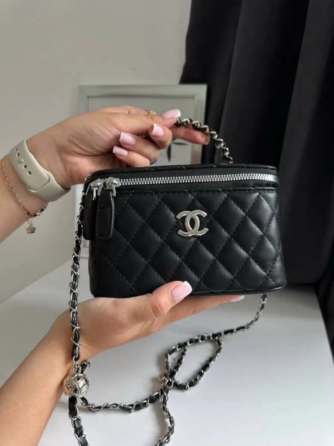 Сумка в стилі шанель chanel, популярна модна міні сумочка бочонок