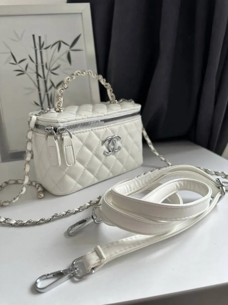 Сумка в стилі шанель chanel, популярна модна міні сумочка бочонок — фото 5