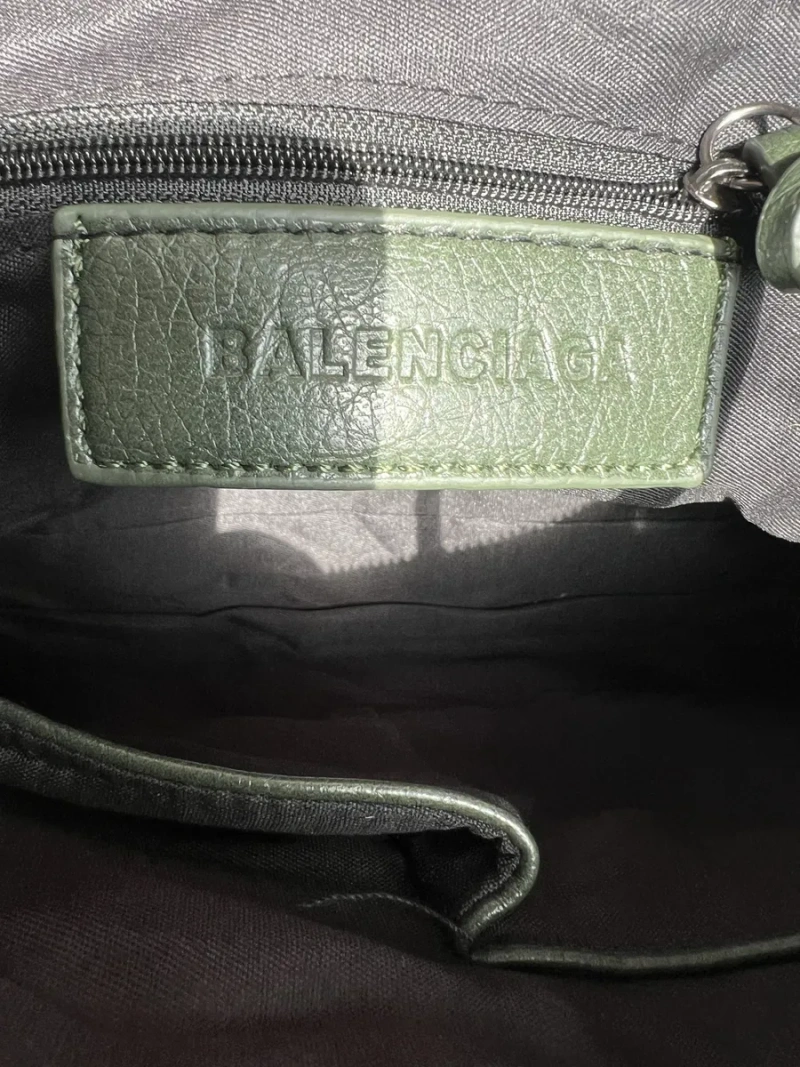 Сумка з лого balenciaga city bag — фото 4