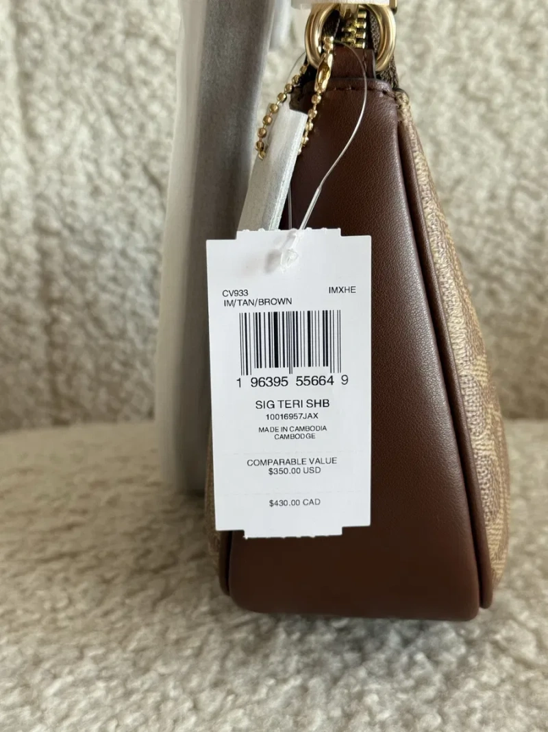 Сумка жіноча Coach Shoulder Teri — фото 4