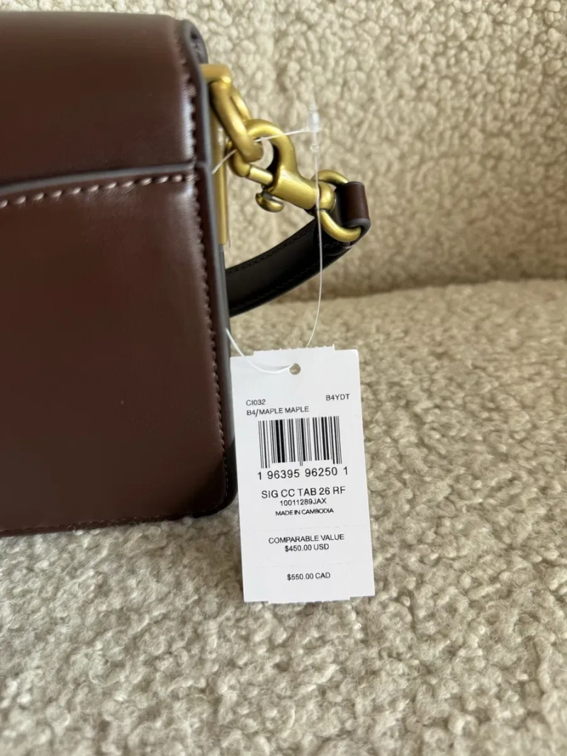 Сумка жіноча Coach Tabby Shoulder Bag 26 — фото 6