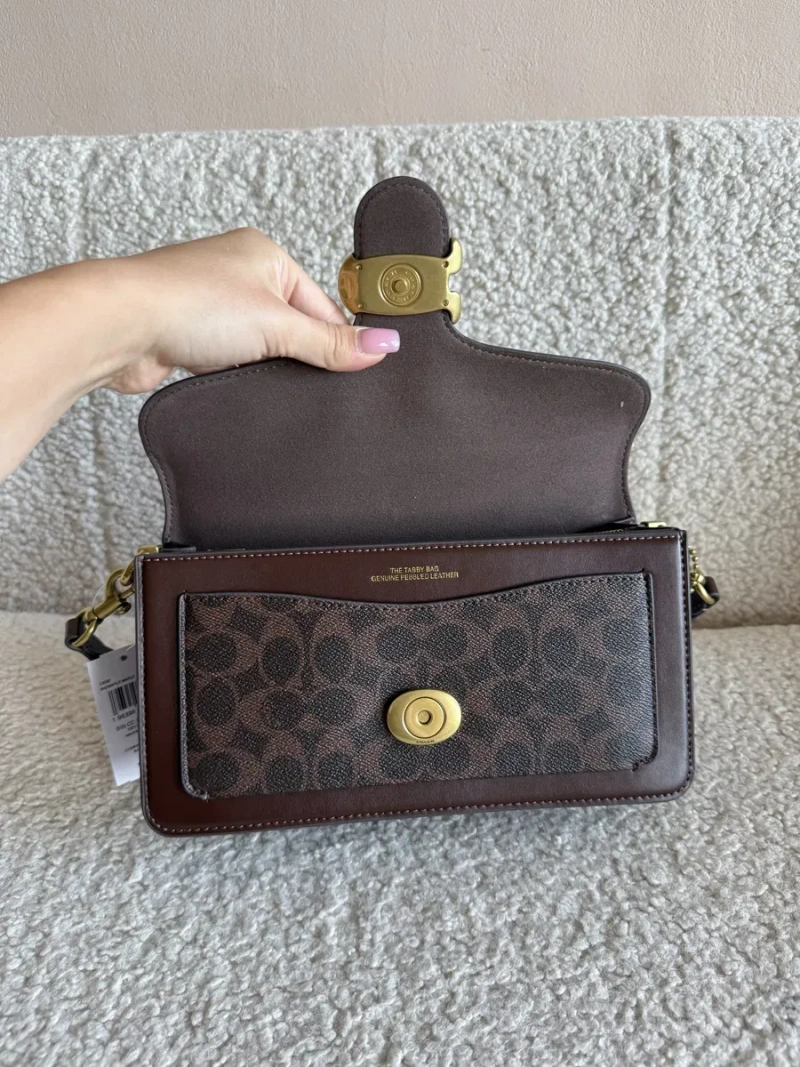 Сумка жіноча Coach Tabby Shoulder Bag 26 — фото 8